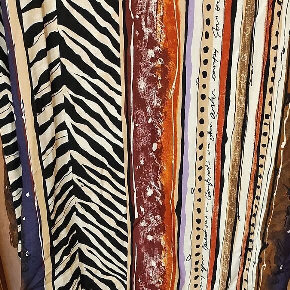 Multicolor Striped Women's Jacket - Picture 5 of 6